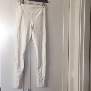 GIRLFRIEND COLLECTIVE leggings S. Ivory. Mid-rise.